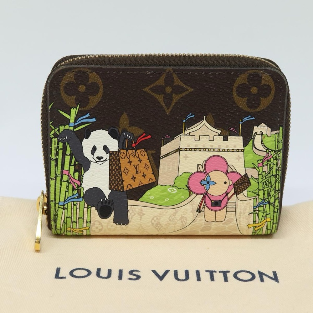 LOUIS VUITTON Monogram Vivienne Zippy Coin Purse